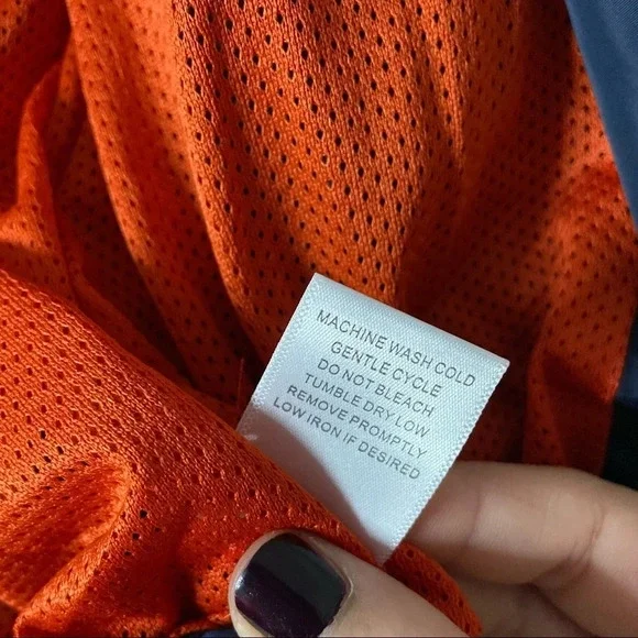 Track Windbreaker Jacket Varsity Retro Style Zip Up Size Medium Colorblock - Picture 8 of 13